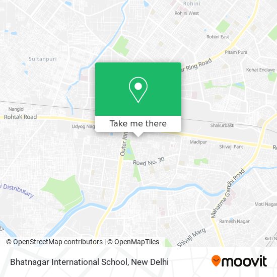 Bhatnagar International School map
