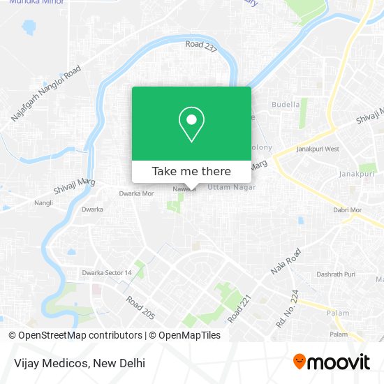 Vijay Medicos map