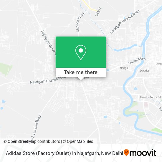 Adidas Store (Factory Outlet) in Najafgarh map