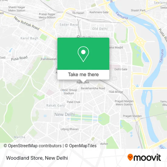 Woodland Store map