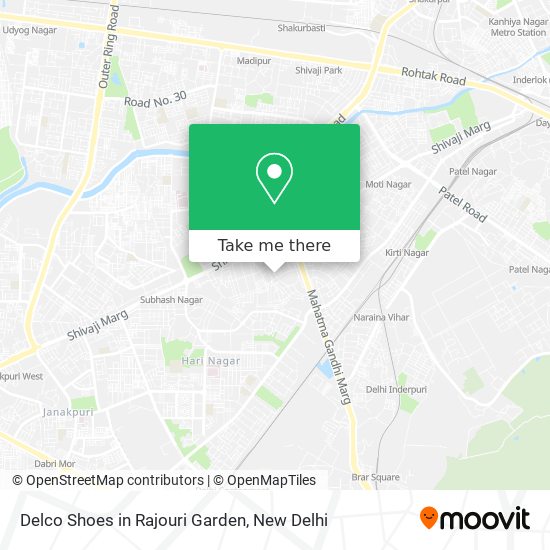 Rajouri Garden Delhi Map How To Get To Delco Shoes In Rajouri Garden In Delhi By Bus, Metro Or Train?