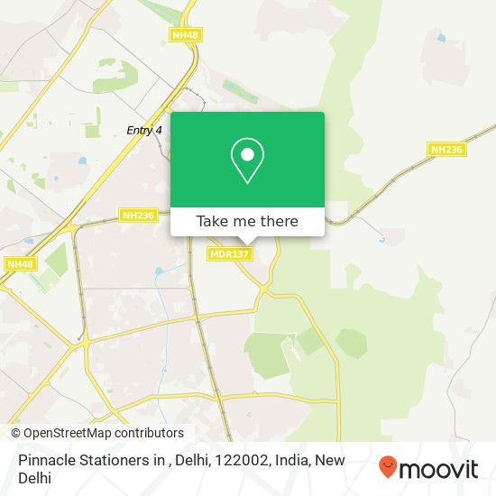 Pinnacle Stationers in , Delhi, 122002, India map