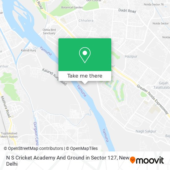 N S Cricket Academy And Ground in Sector 127 map