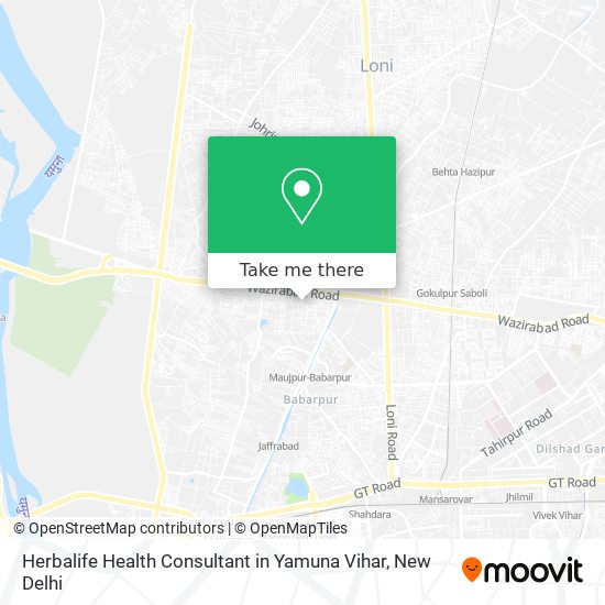 Herbalife Health Consultant in Yamuna Vihar map