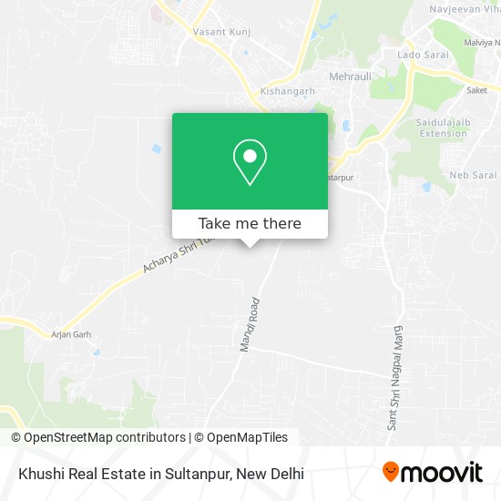 Khushi Real Estate in Sultanpur map