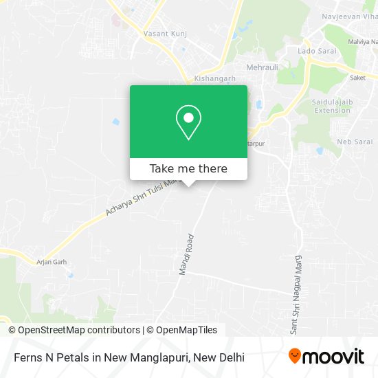 Ferns N Petals in New Manglapuri map