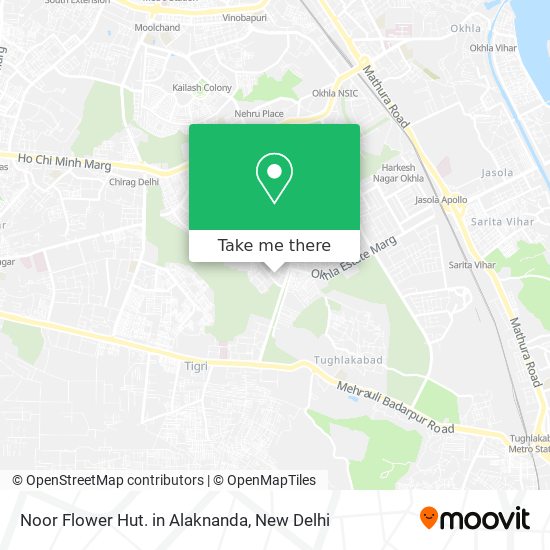 Noor Flower Hut. in Alaknanda map