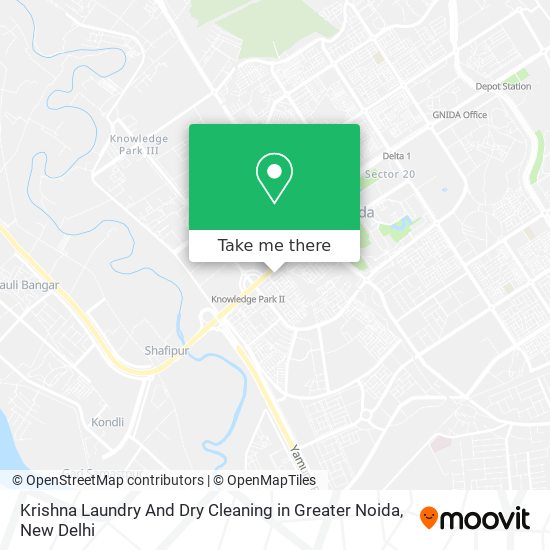 Krishna Laundry And Dry Cleaning in Greater Noida map