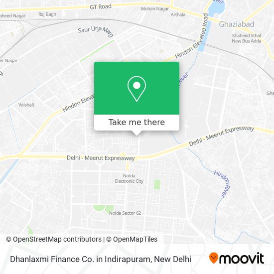 Dhanlaxmi Finance Co. in Indirapuram map