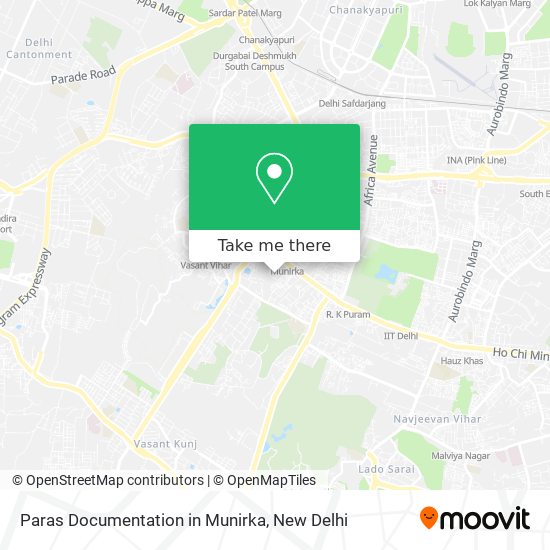 Paras Documentation in Munirka map