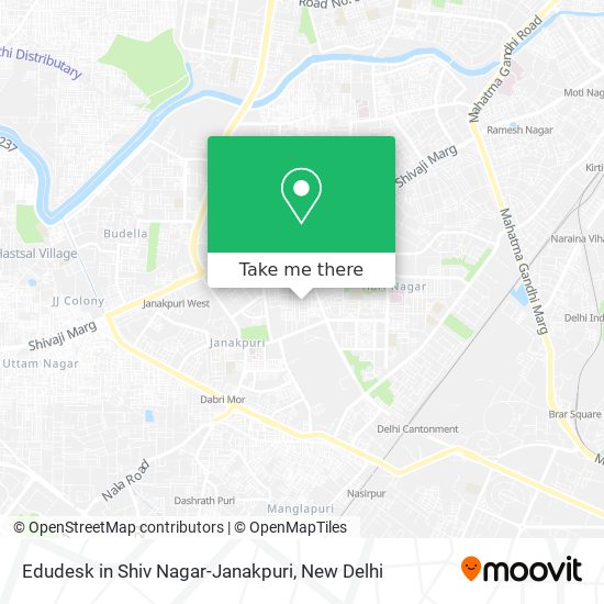 Edudesk in Shiv Nagar-Janakpuri map