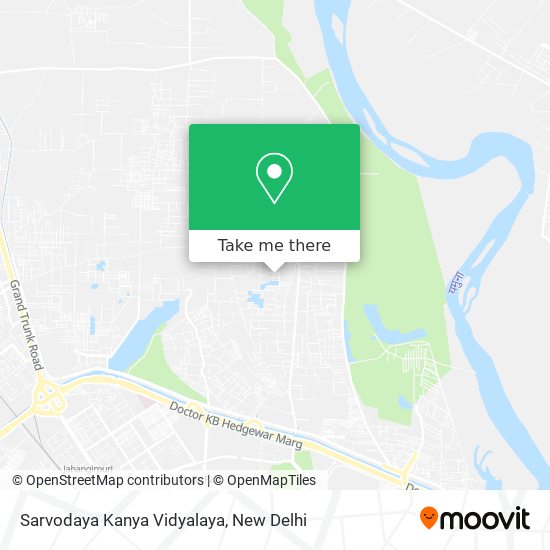 Sarvodaya Kanya Vidyalaya map