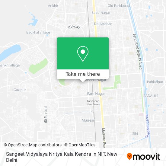 Sangeet Vidyalaya Nritya Kala Kendra in NIT map