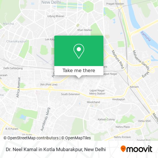 Dr. Neel Kamal in Kotla Mubarakpur map