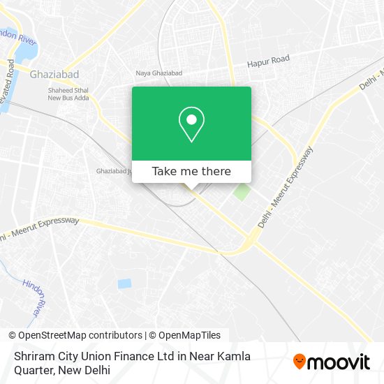 Shriram City Union Finance Ltd in Near Kamla Quarter map