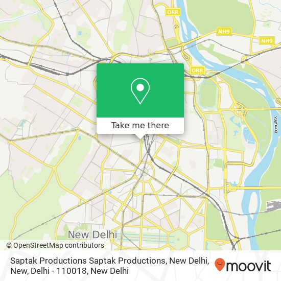 Saptak Productions Saptak Productions, New Delhi, New, Delhi - 110018 map