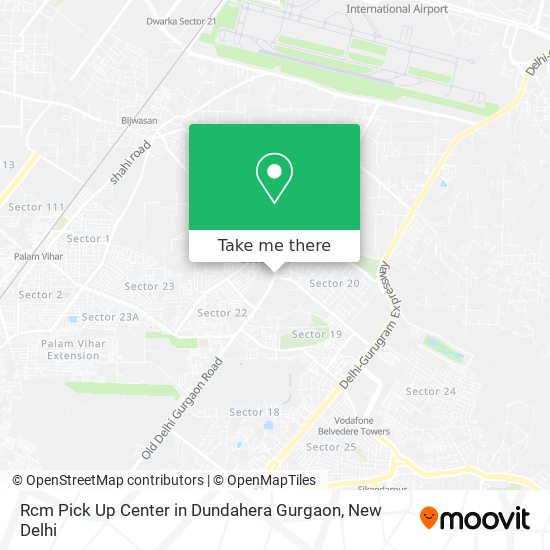 Rcm Pick Up Center in Dundahera Gurgaon map