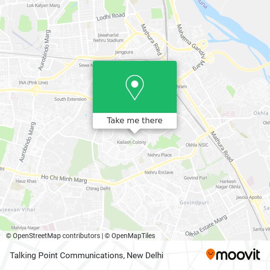 Talking Point Communications map