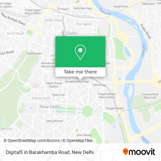 Digital5 in Barakhamba Road map