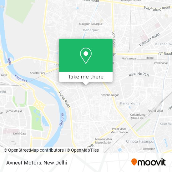 Avneet Motors map