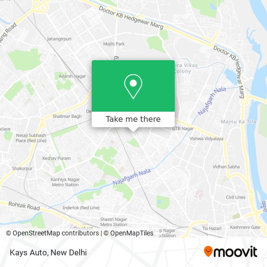 Kays Auto map