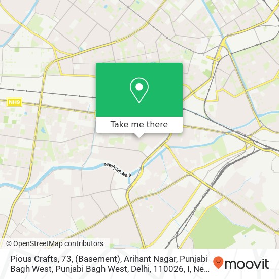 Pious Crafts, 73, (Basement), Arihant Nagar, Punjabi Bagh West, Punjabi Bagh West, Delhi, 110026, I map