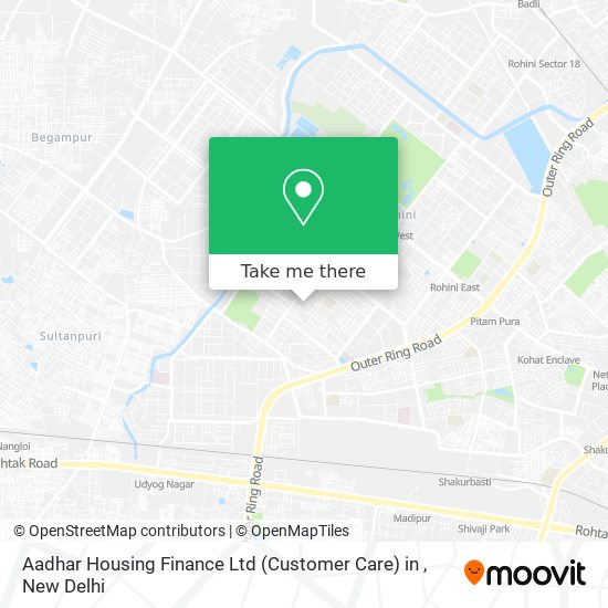 Aadhar Housing Finance Ltd (Customer Care) in map