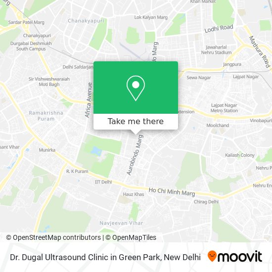 Dr. Dugal Ultrasound Clinic in Green Park map