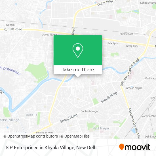 S P Enterprises in Khyala Village map