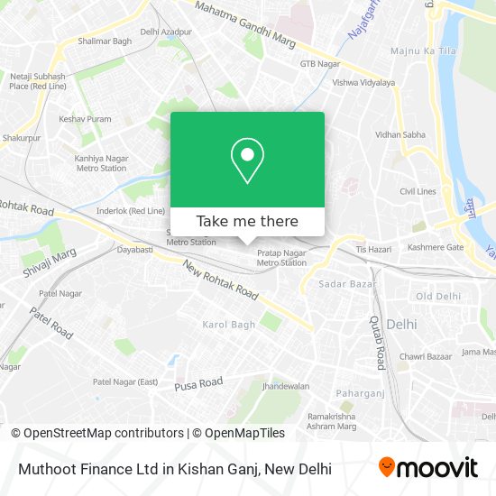 Muthoot Finance Ltd in Kishan Ganj map