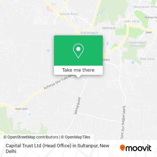 Capital Trust Ltd (Head Office) in Sultanpur map