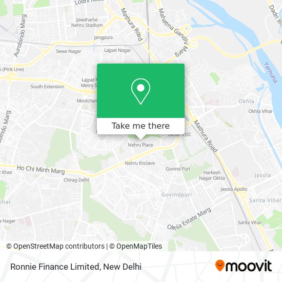 Ronnie Finance Limited map