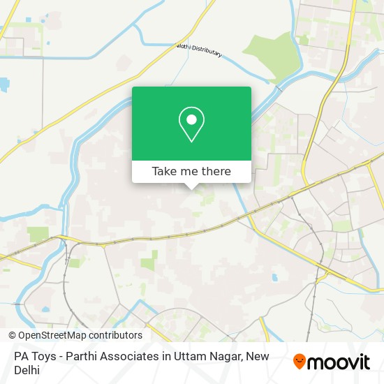 PA Toys - Parthi Associates in Uttam Nagar map