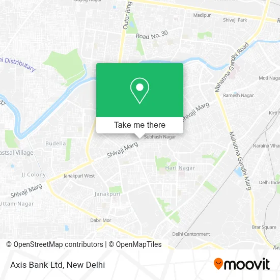 Axis Bank Ltd map