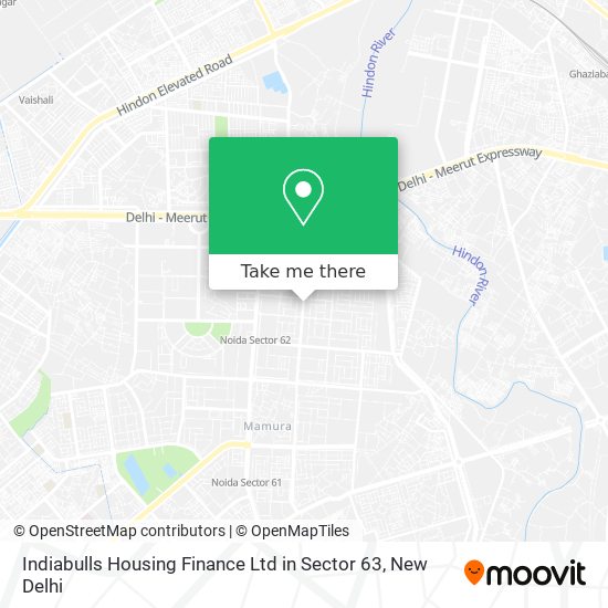 Indiabulls Housing Finance Ltd in Sector 63 map