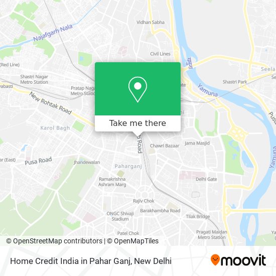 Home Credit India in Pahar Ganj map