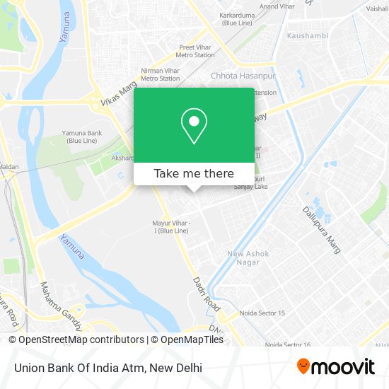 Union Bank Of India Atm map