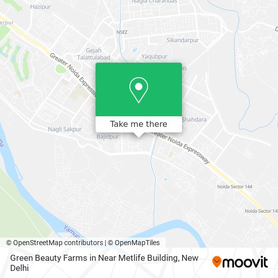 Green Beauty Farms in Near Metlife Building map