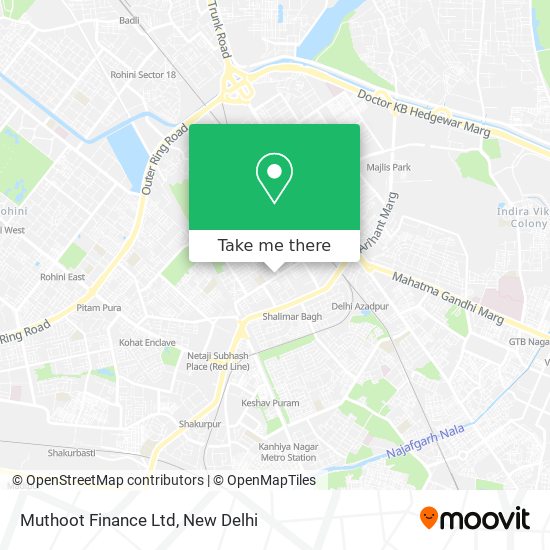 Muthoot Finance Ltd map