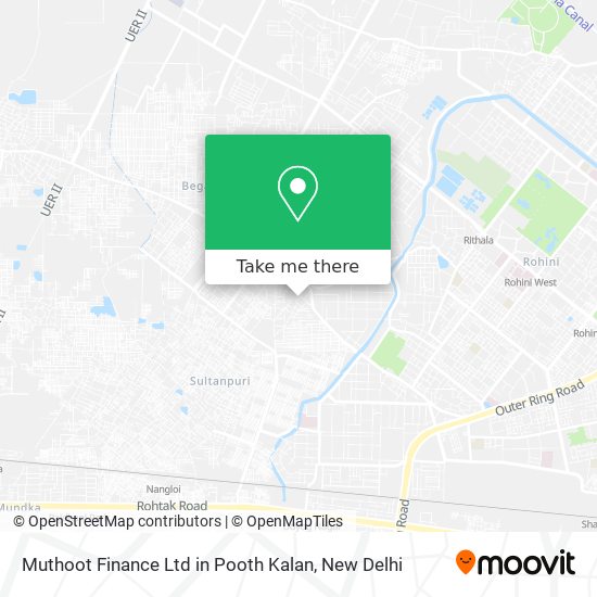 Muthoot Finance Ltd in Pooth Kalan map