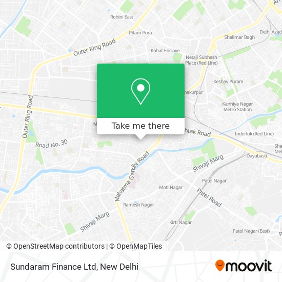 Sundaram Finance Ltd map