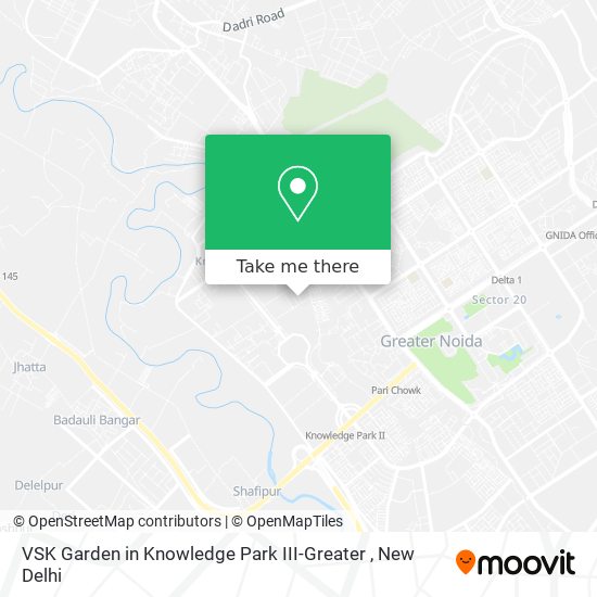 VSK Garden in Knowledge Park III-Greater , Delhi, 4, Knowledge Park III, Greater Noida, Uttar Prade map