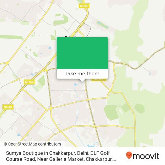 Sumya Boutique in Chakkarpur, Delhi, DLF Golf Course Road, Near Galleria Market, Chakkarpur, Sector map