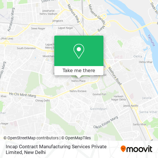Incap Contract Manufacturing Services Private Limited map