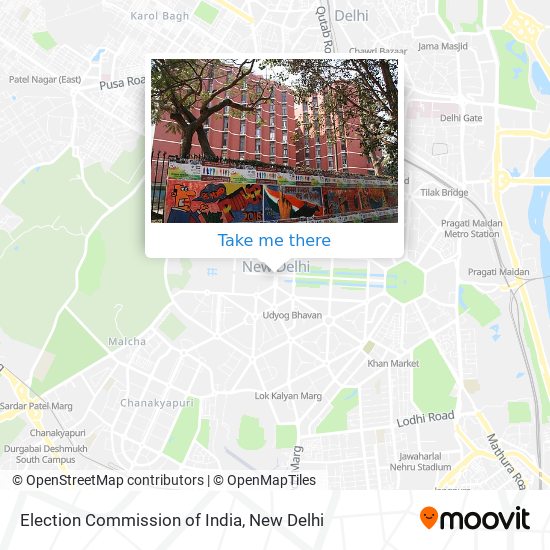 Election Commission of India map