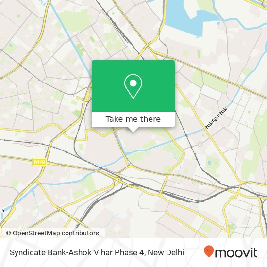 Syndicate Bank-Ashok Vihar Phase 4 map