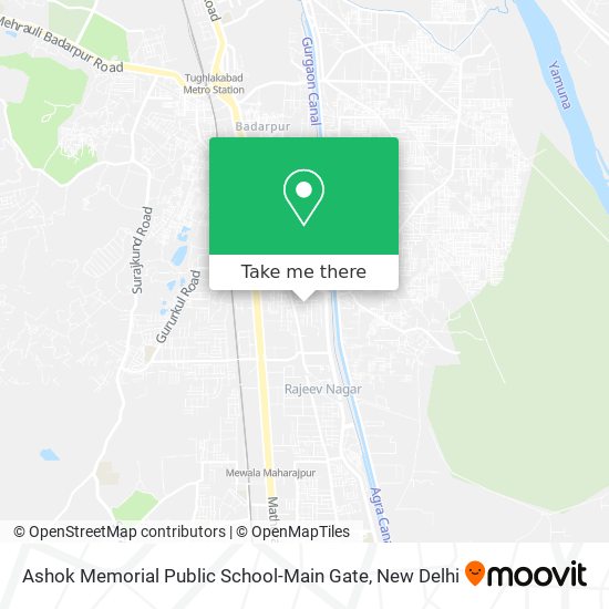 Ashok Memorial Public School-Main Gate map