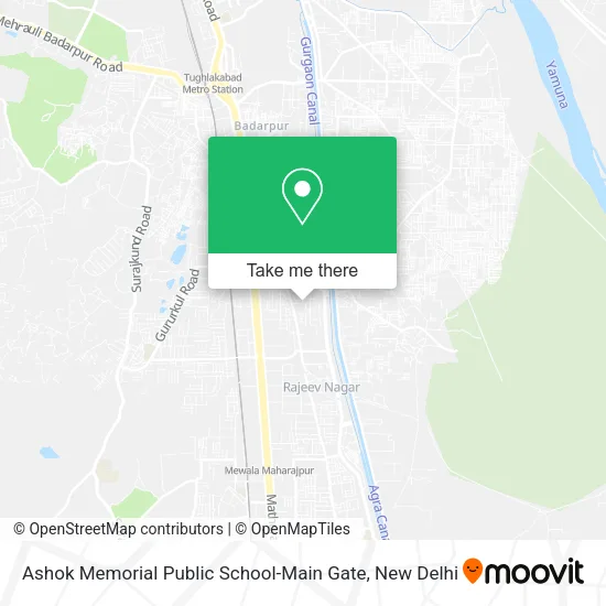 Ashok Memorial Public School-Main Gate map