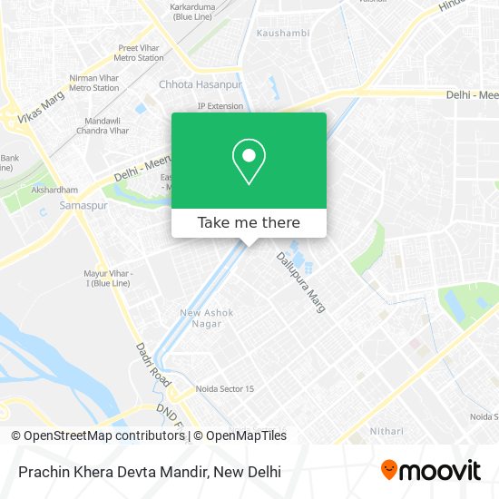 Prachin Khera Devta Mandir map