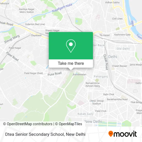 Dtea Senior Secondary School map
